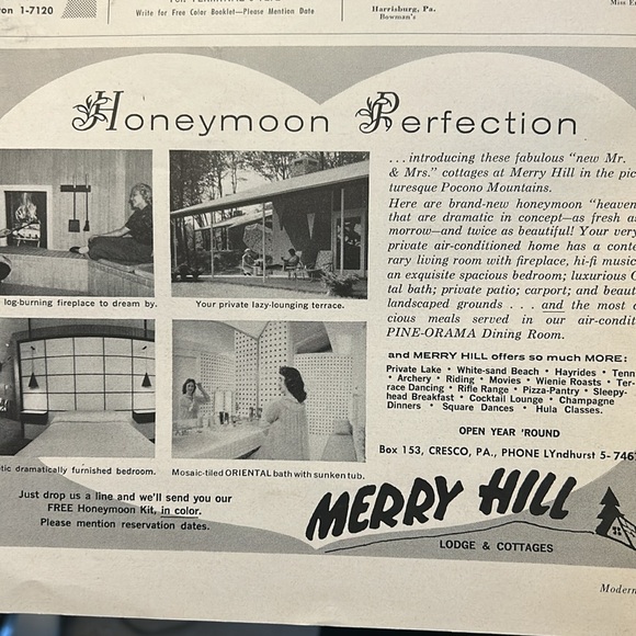 June/July 1961 Modern Bride Vintage Magazine - Picture 12 of 13